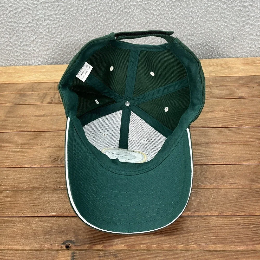Green Bay Packers Hat Adult Green Strap Back‎ Dad Cap NFL Football NFC Wisconsin